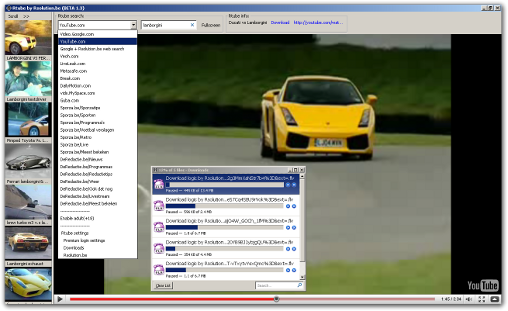 Click to view Rtube 1.7.3 screenshot