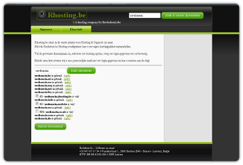 Rhosting hosting configurator